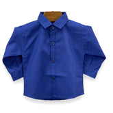 Plain Royal Blue Formal Shirt